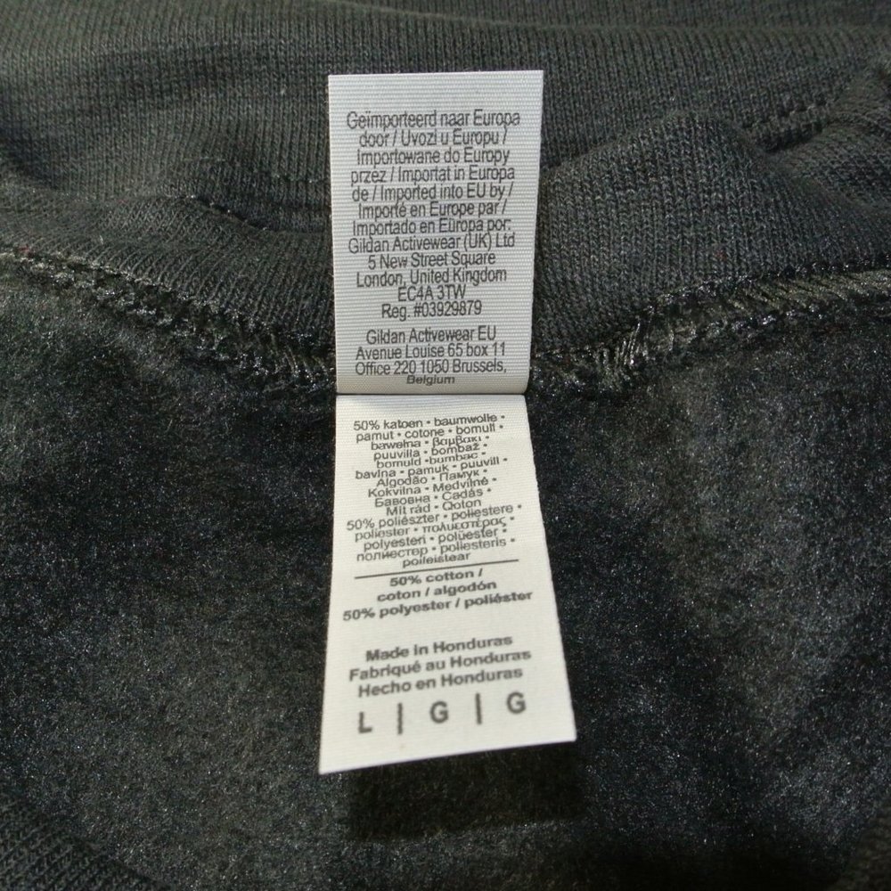 CANADIAN TIRE Store Employee Uniform Black Sweatshirt Shirt Size L NWT - Picture 8 of 9